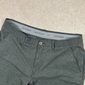 Under Armour Men's 36 Gray Match Play Golf Shorts Performance Active Stretch UA